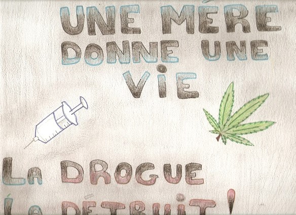 slogan contre les drogues